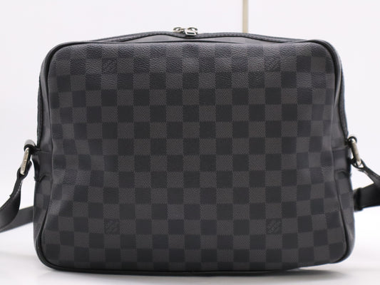 LOUIS VUITTON N45252 Graphite Io Shoulder Bag