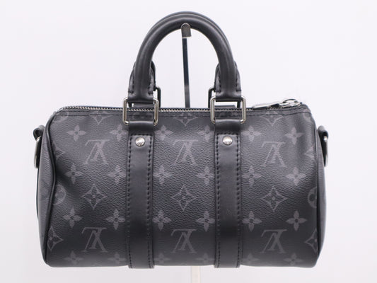 LOUIS VUITTON M46271 Eclipse Key Pol Bandouliere 25 Handbag with Shoulder Strap and Name Tag