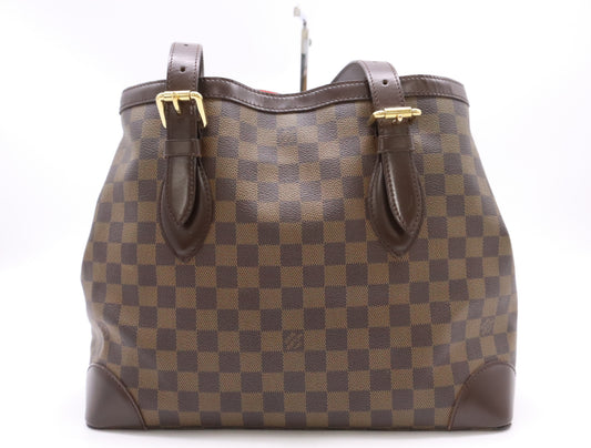 LOUIS VUITTON N51204 Damier Hampstead MM Tote Bag