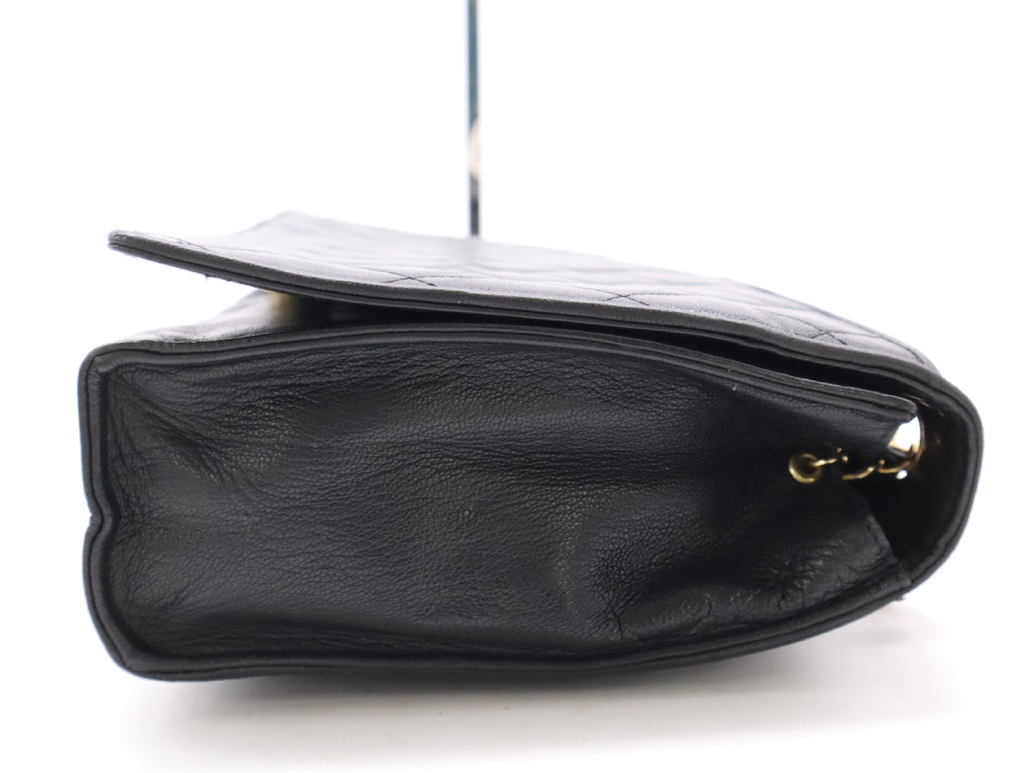 CHANEL Lambskin Matelasse 23 Coco Mark Chain Shoulder Bag with Black GD Hardware and Seal 1288275 Shoulder Bag