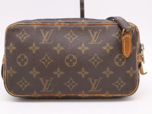 LOUIS VUITTON M51828 Monogram Pochette Marly Bandouliere Shoulder Bag