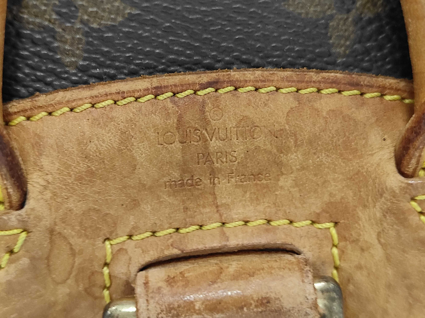 LOUIS VUITTON M51137 Monogram Mini Montsouris Backpack