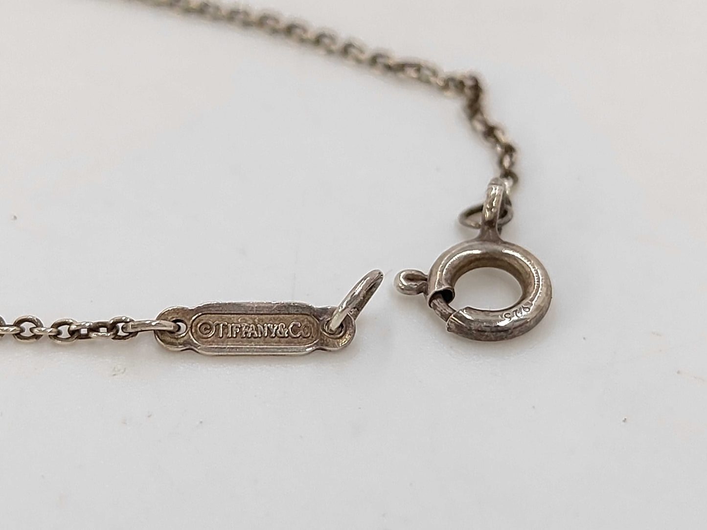 Tiffany & Co. Tiffany Double Ring Necklace 4.5g Necklace