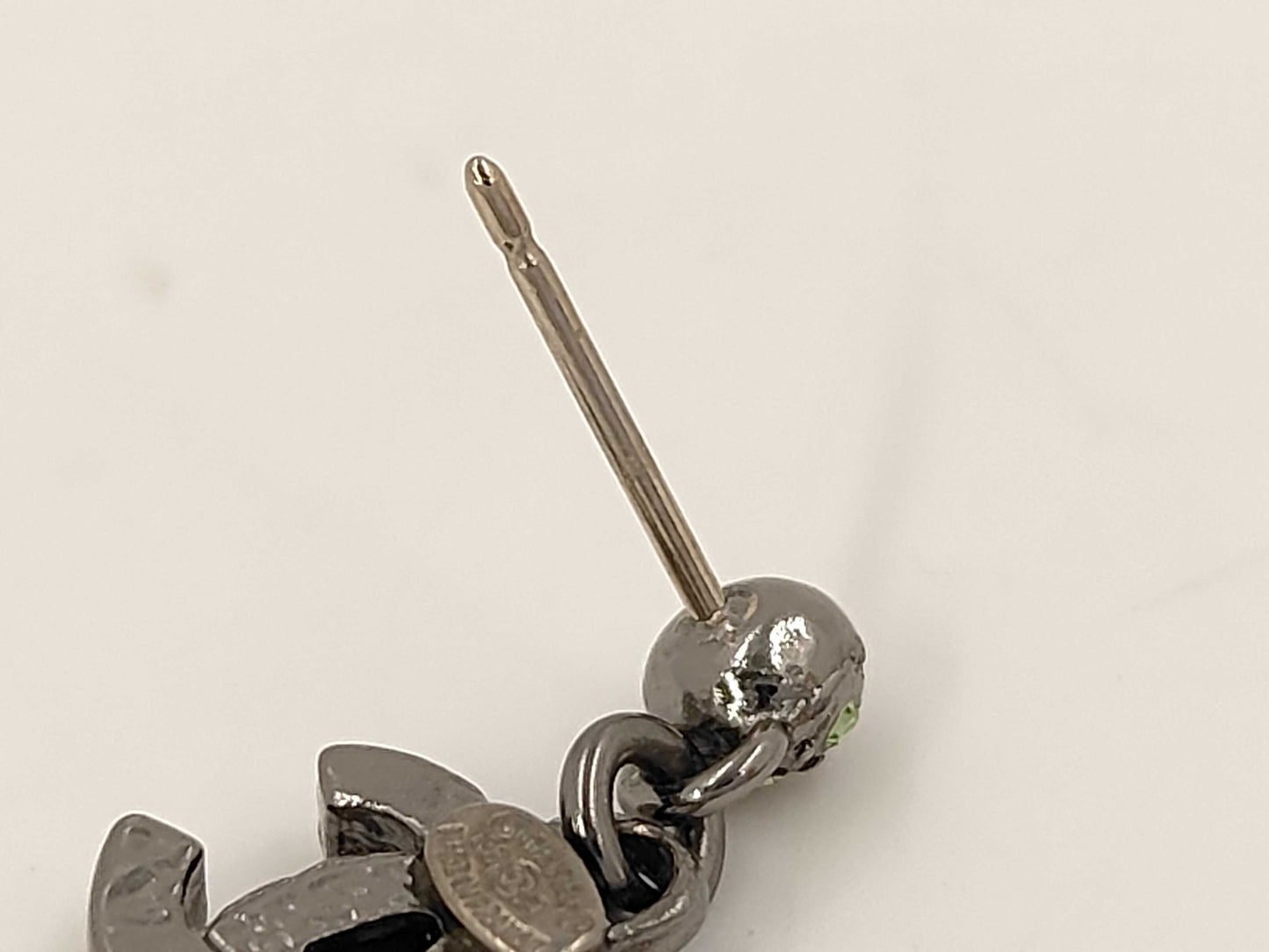 CHANEL Multicolor Rhinestone Earrings