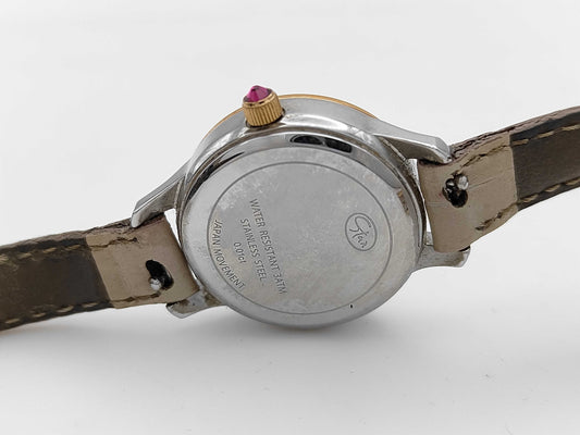 STAR JEWELRY 45019547 Quartz Women's Watch with Partial Shell Dial