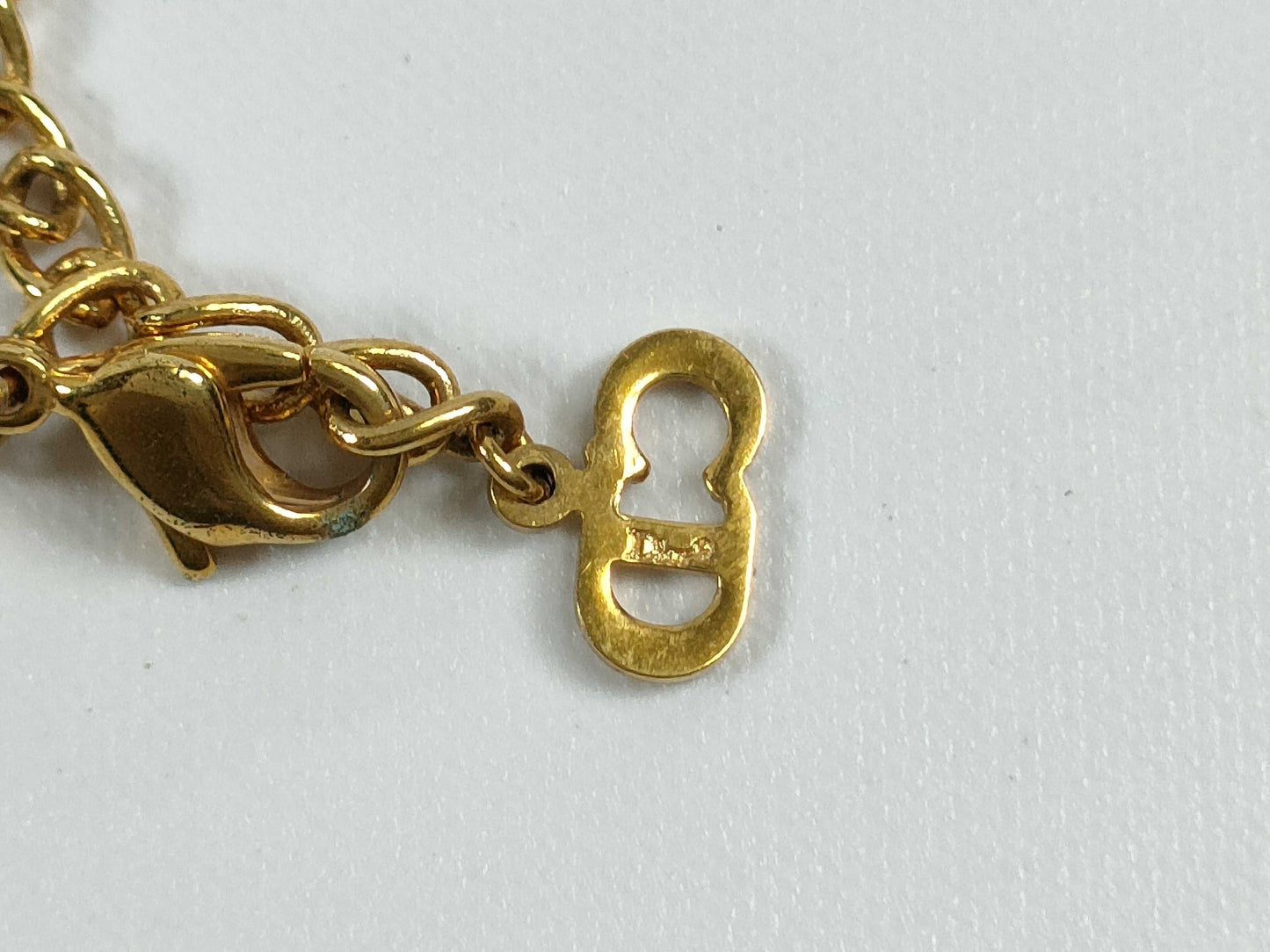 Dior Gold Logo Necklace