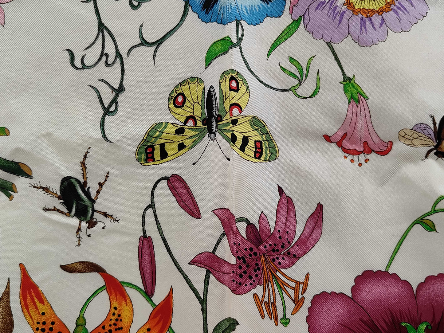 GUCCI Flora Silk Scarf Other Accessories