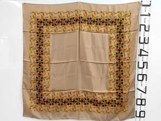 CHANEL Coco Mark Accessory Motif Scarf