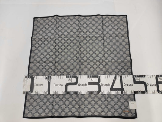 CELINE Macadam All-Over Print Cotton Handkerchief and Other Accessories