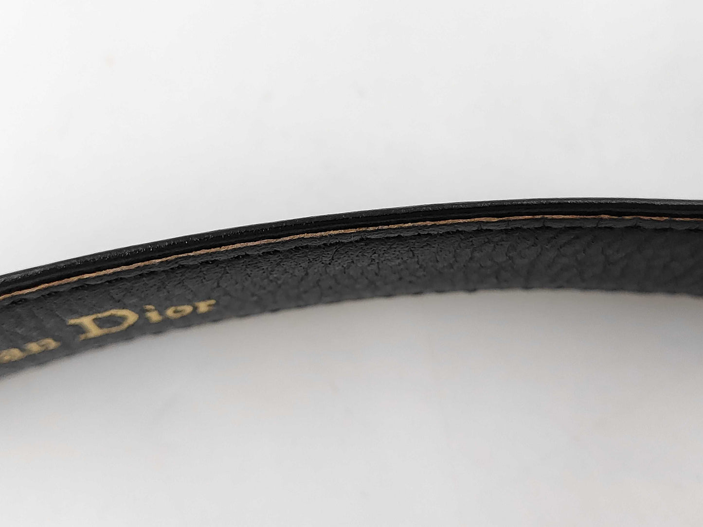 Dior Logo Buckle Belt