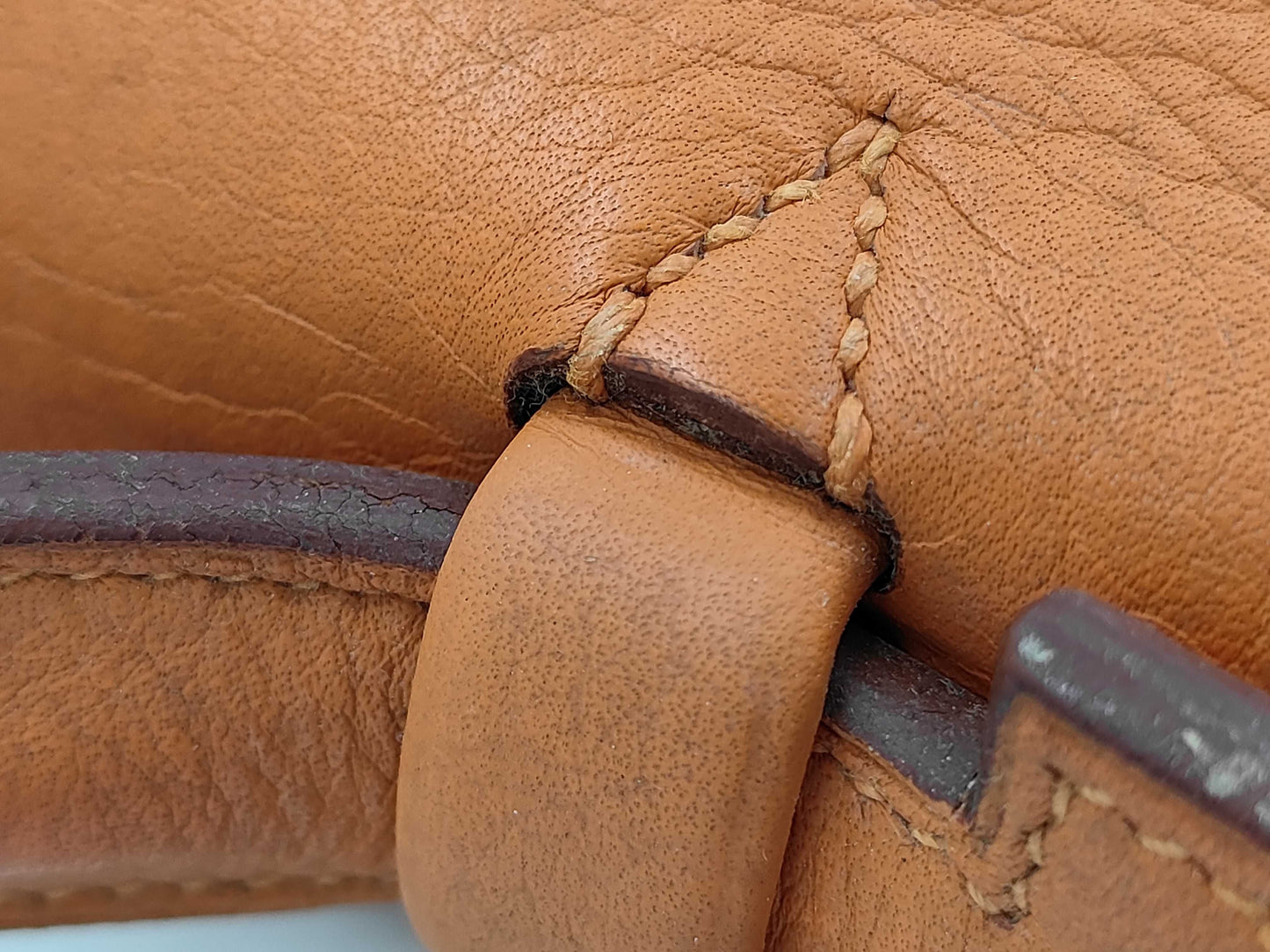 HERMES Sac A Depeche 38 Handbag in Taurillon, Size B, Business Bag