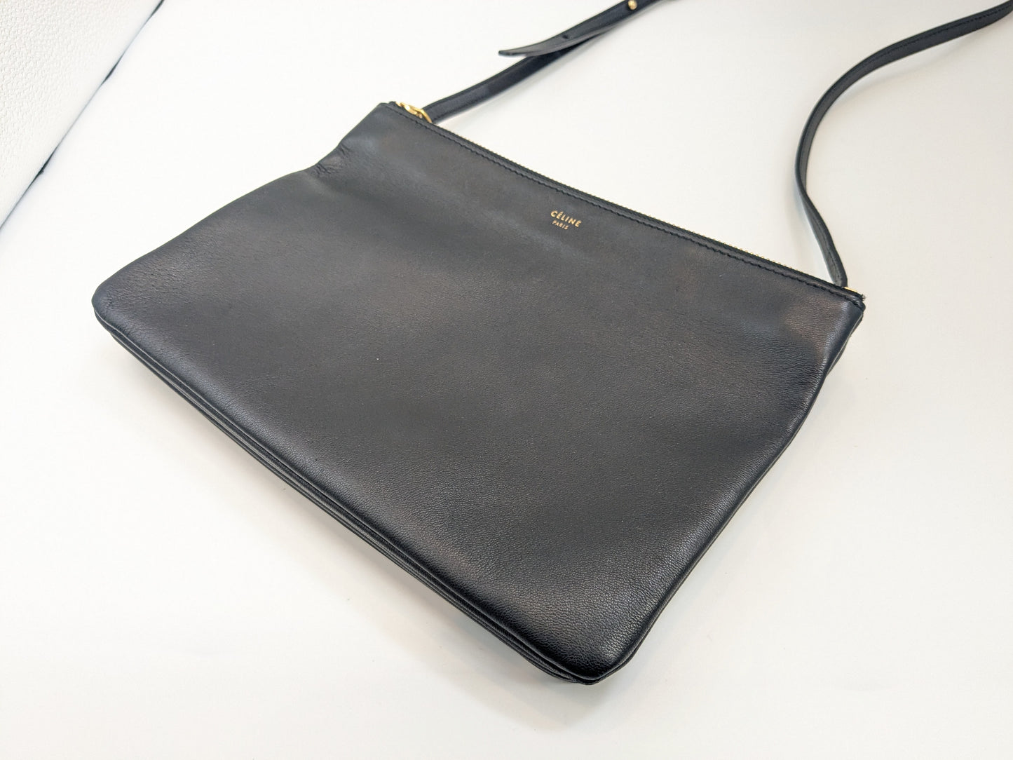 CELINE Trio Shoulder Large Shoulder Bag