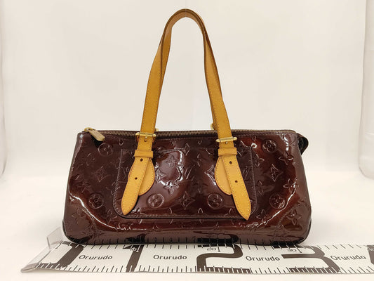 LOUIS VUITTON M93510 Vernis Rosewood Avenue Tote Bag