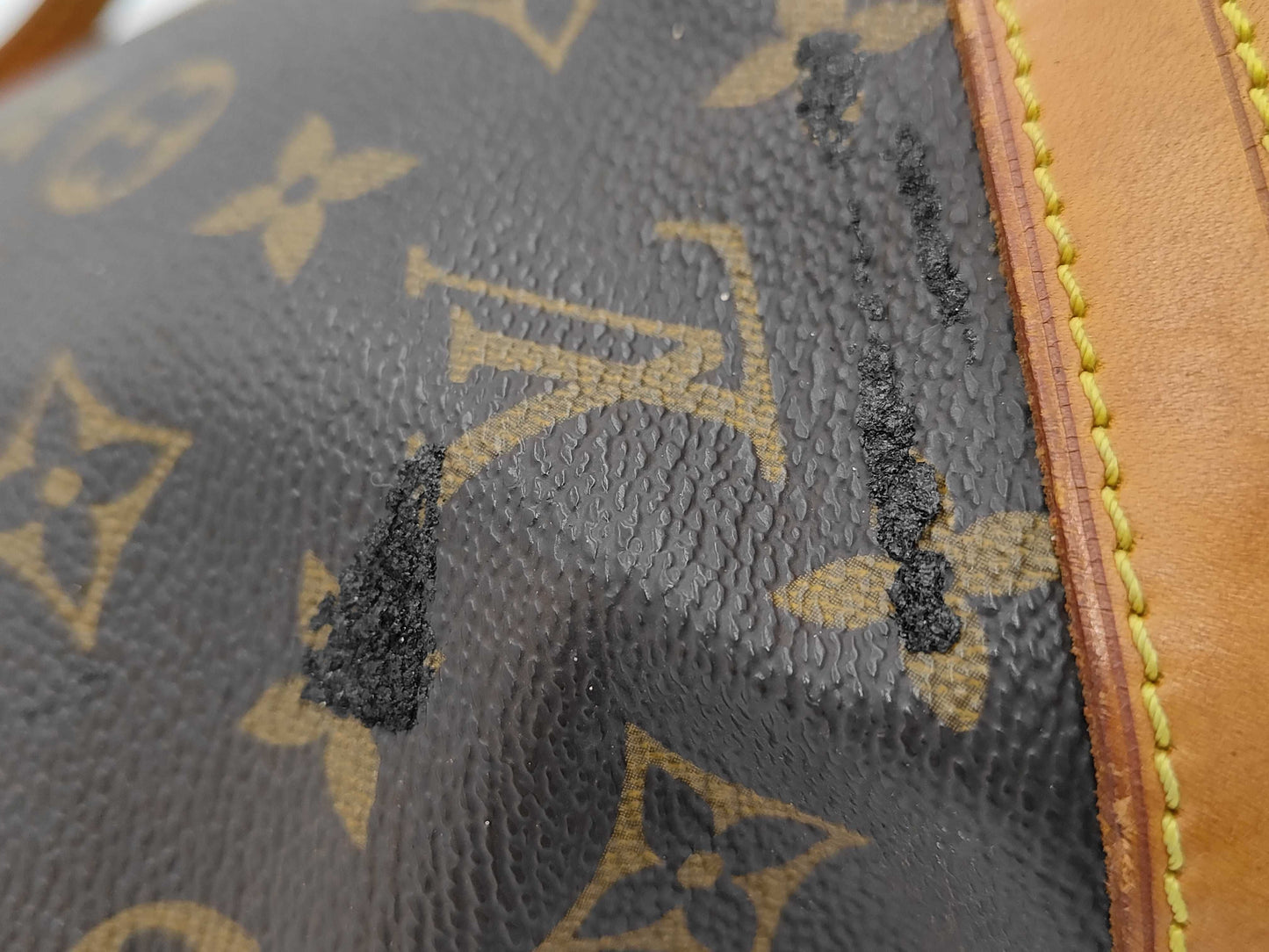 LOUIS VUITTON M42238 Petit Bucket PM Tote Bag