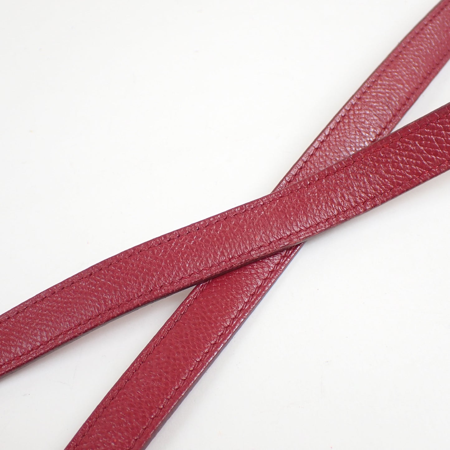 HERMES HERMES Shoulder Strap Couchvel Rouge H Strap