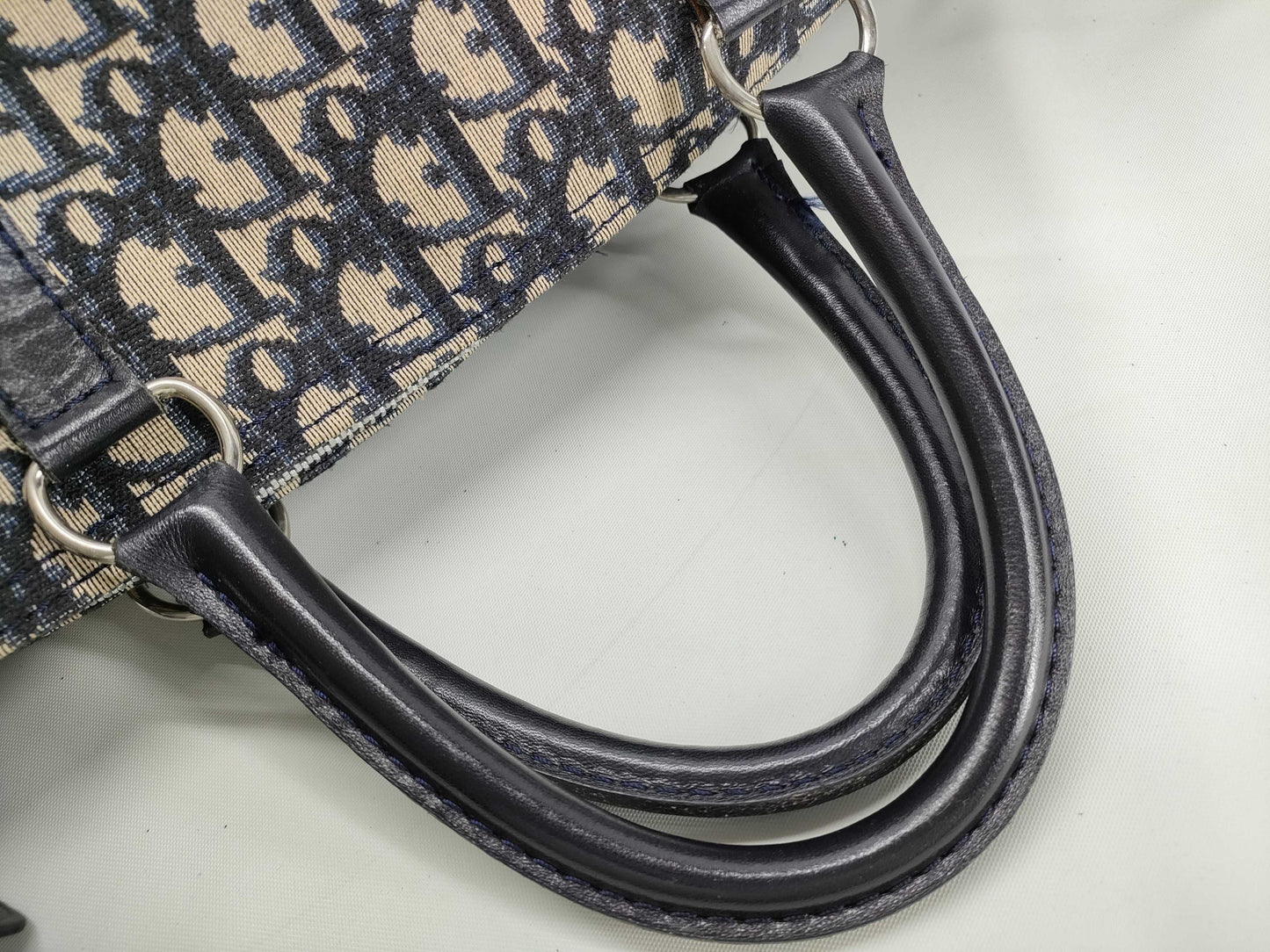 Dior Trotter CD Trotter Handbag Boston Bag