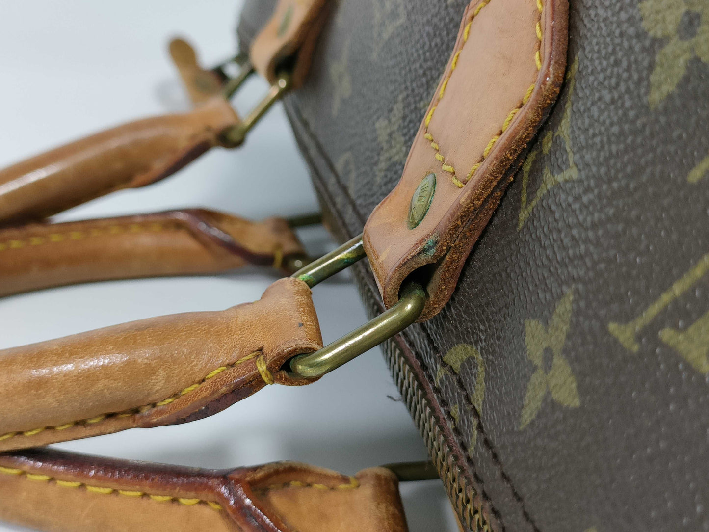 LOUIS VUITTON Monogram Louis Vuitton Speedy 35 Monogram M41524 Boston Bag