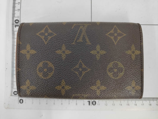 LOUIS VUITTON Monogram Porte Monnaie-Vieux-Tresor M61730 CT0066 Wallet