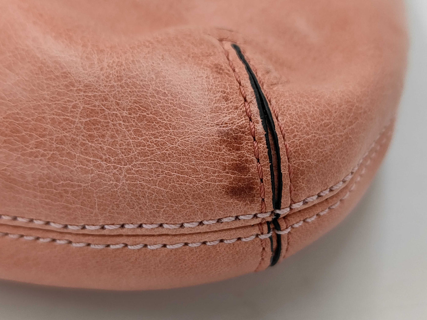 COACH leather shoulder bag