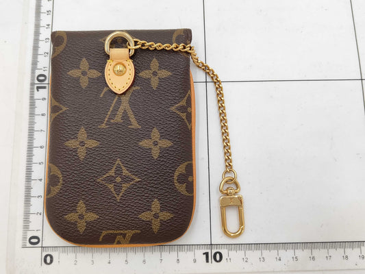 LOUIS VUITTON LV Monogram Etui Telephone MM M66546 SN0150 Other Accessories
