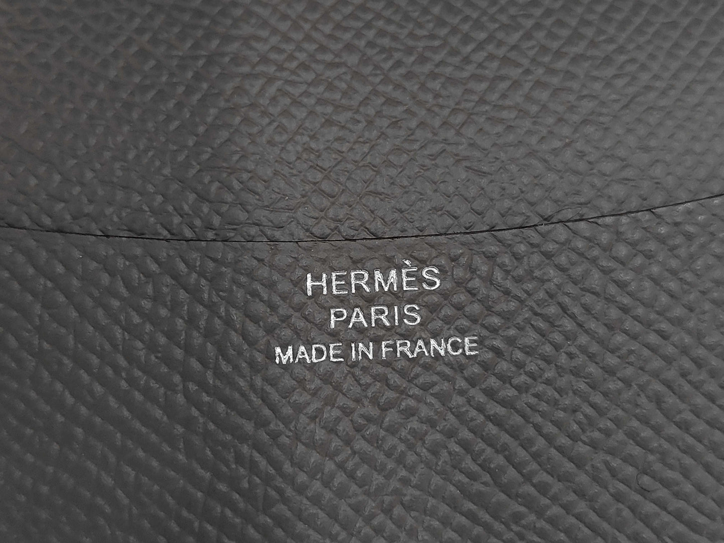 HERMES Agenda Epson Etoupe Z Stamped Notebook Cover