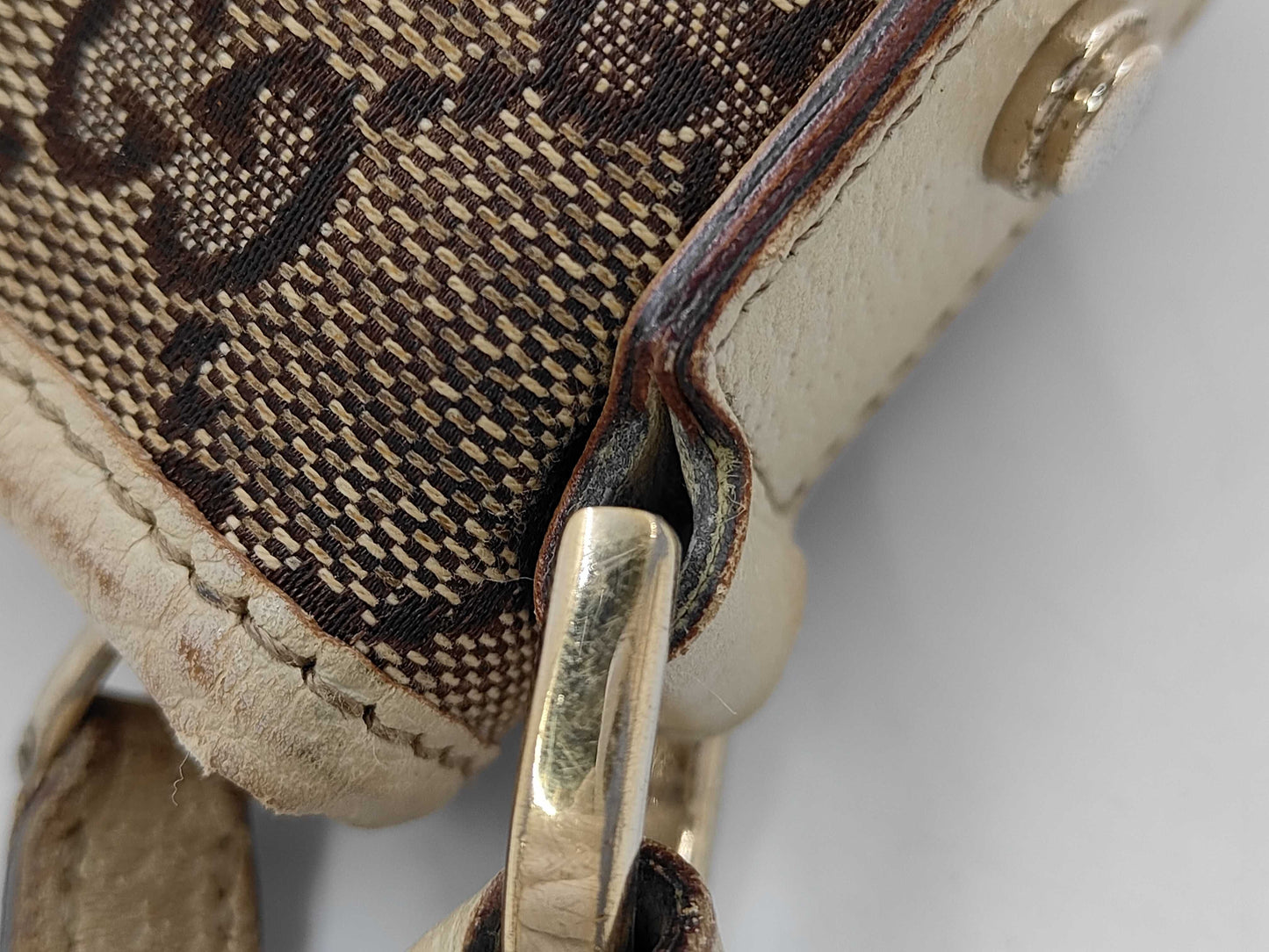 GUCCI GUCCI GG Canvas Abby Shoulder Bag Bag