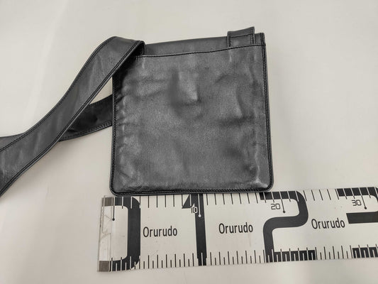 CHANEL CHANEL Logo Leather Shoulder Bag with Seal