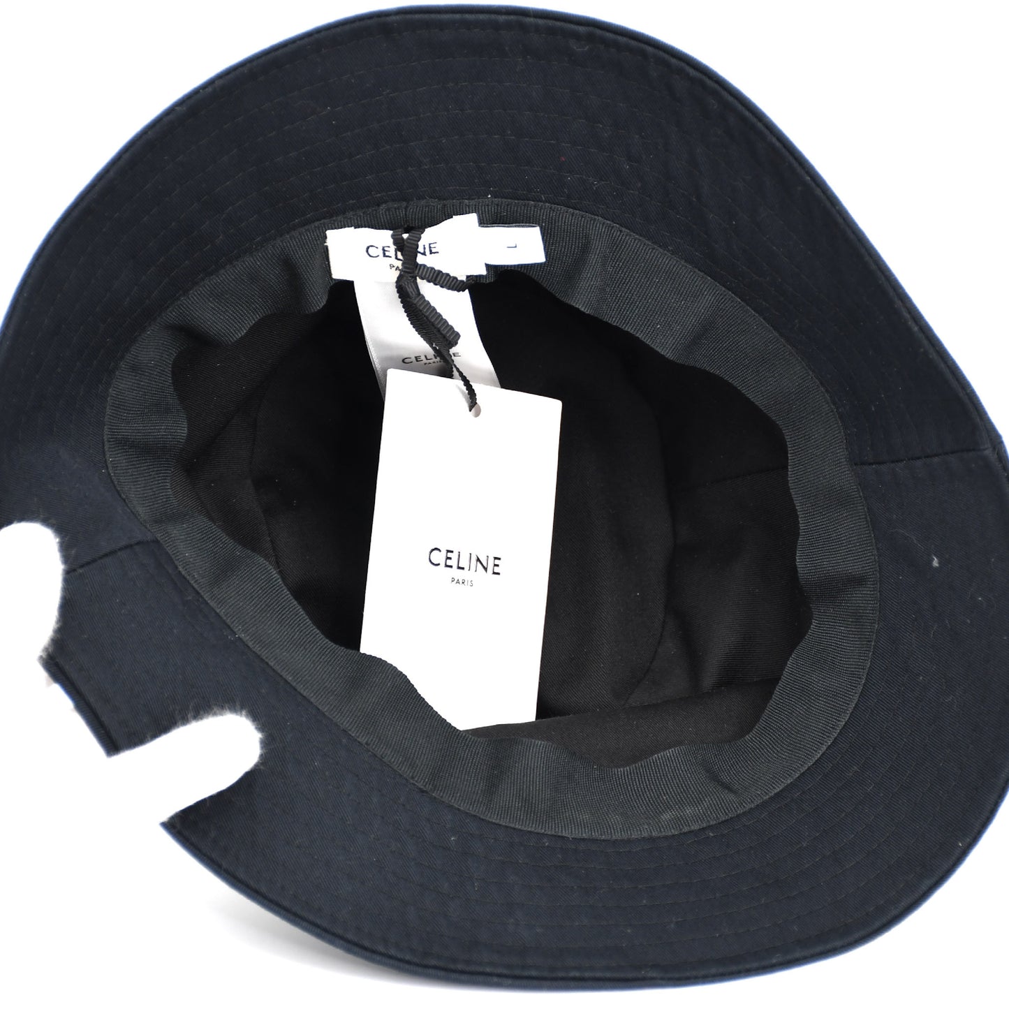 CELINE Logo Bucket Hat 2AU5B968P Size L Other Accessories