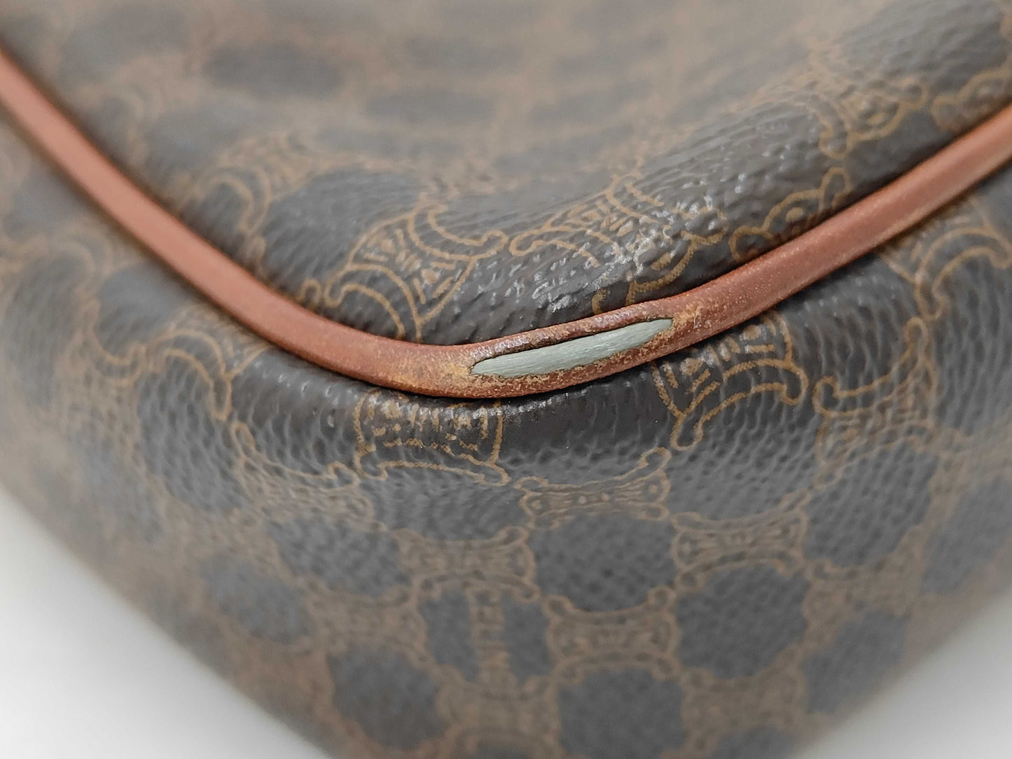 CELINE Macadam Shoulder Bag