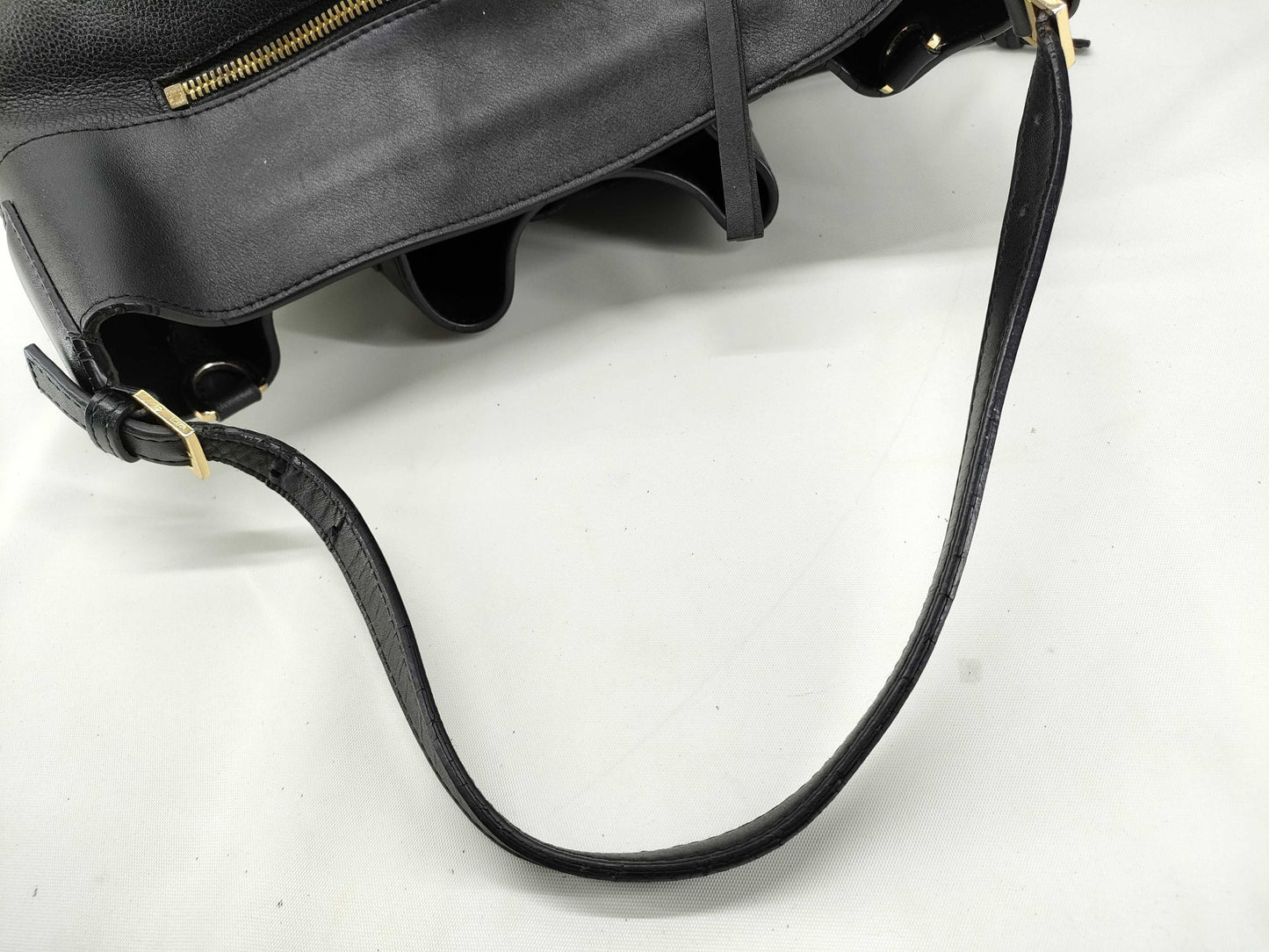LOEWE One-Shoulder Drawstring Bag Anagram Shoulder Bag