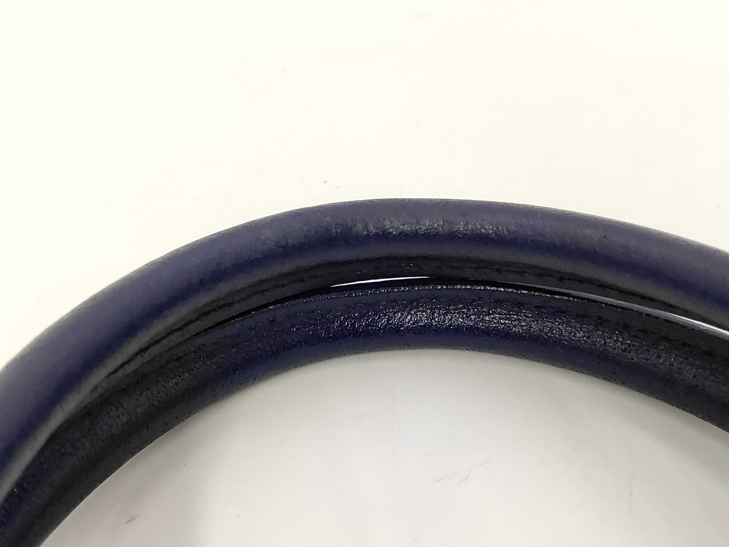 FENDI Toujours Leather Tote Bag, Shoulder Bag, A4 Size, Navy Blue