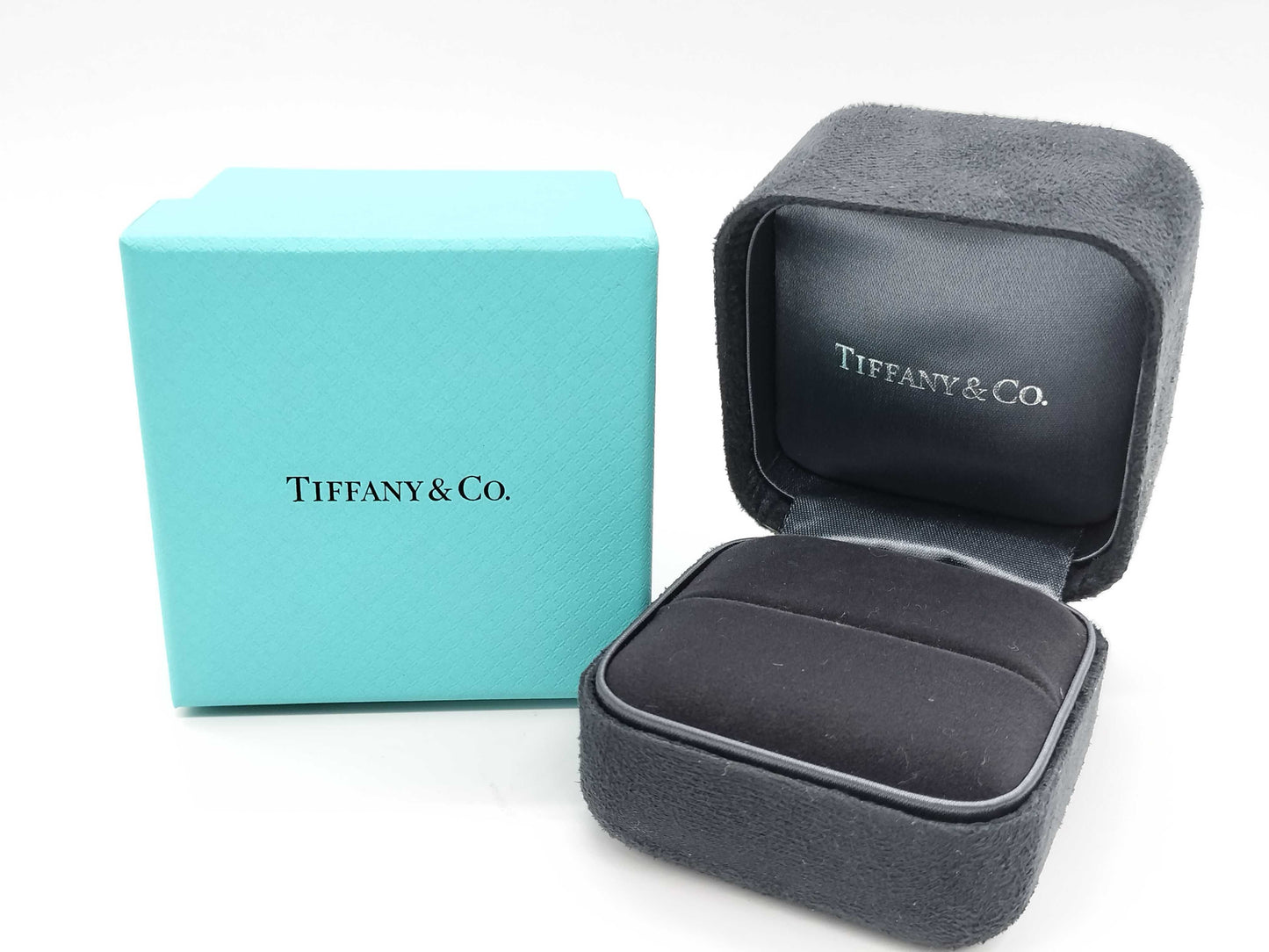 Tiffany & Co. T-One D0.54ct PG Au750 10.0g Ring