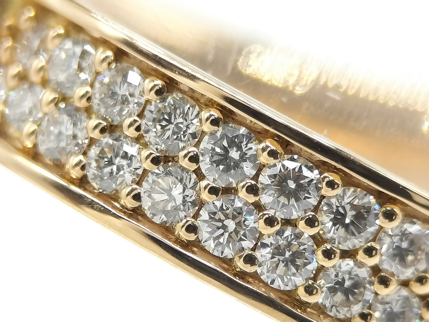 Tiffany & Co. T-One D0.54ct PG Au750 10.0g Ring