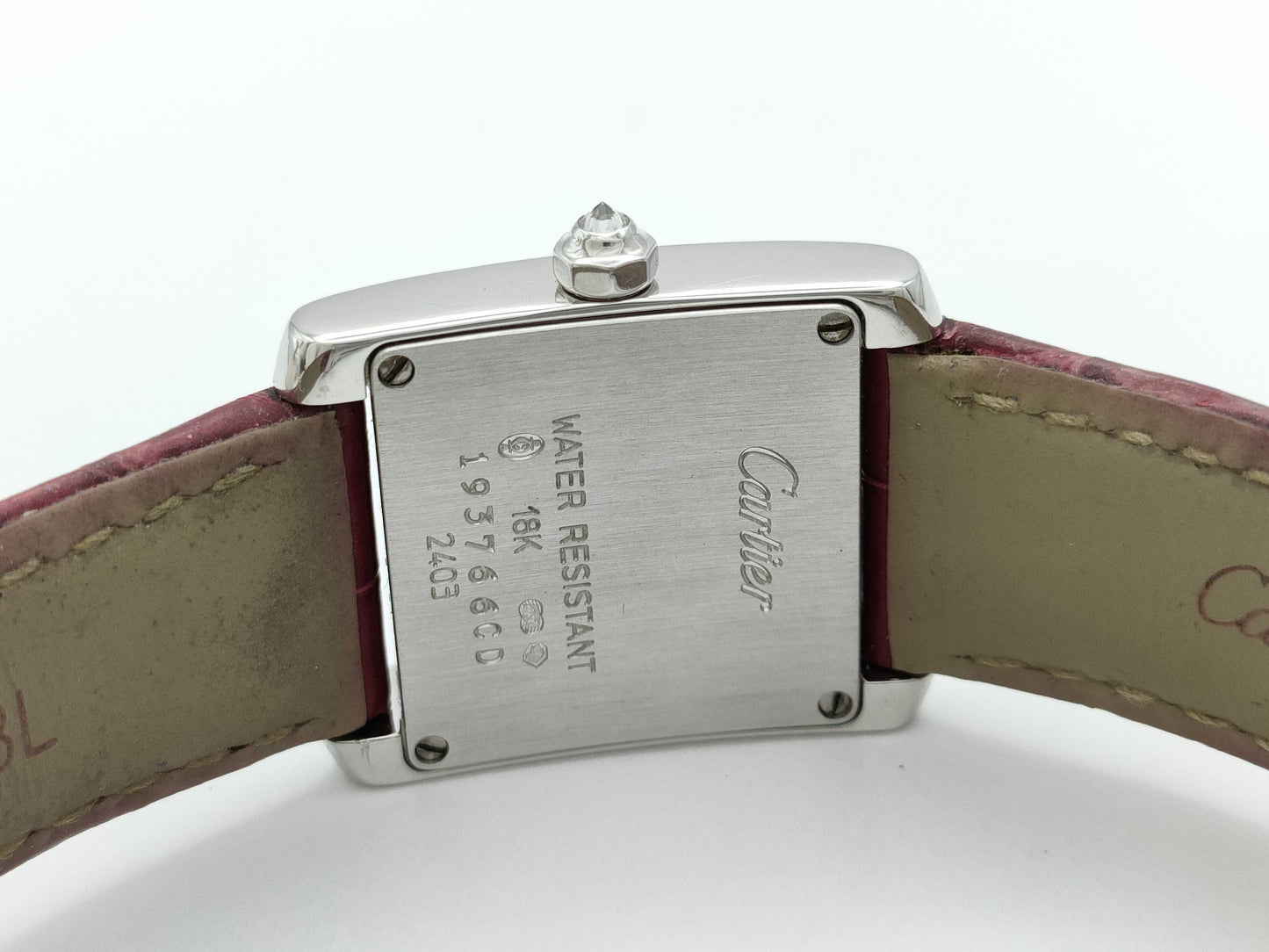 Cartier Tank Française 2403 193766CD Quartz 18K Women's Watch