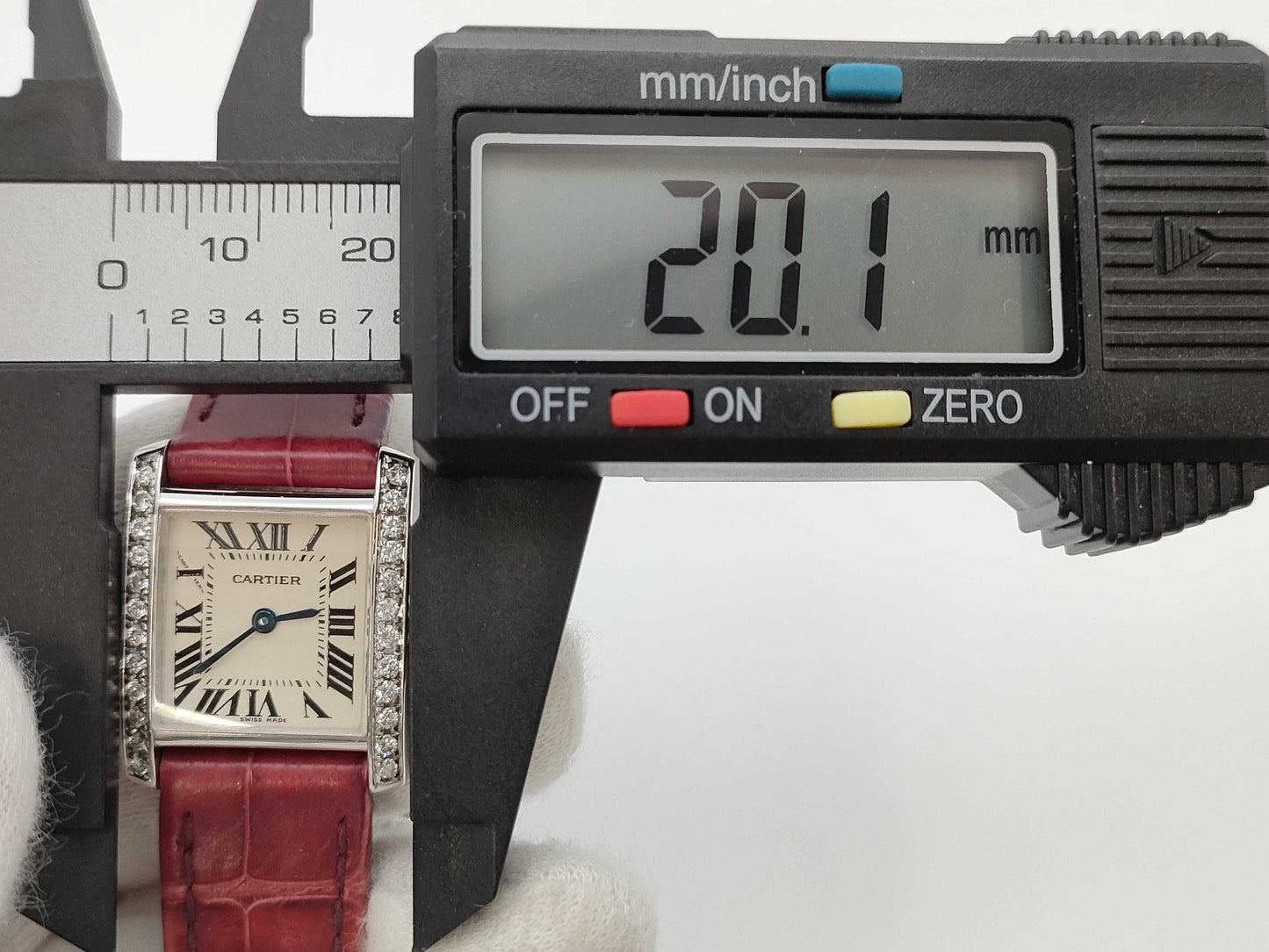 Cartier Tank Française 2403 193766CD Quartz 18K Women's Watch