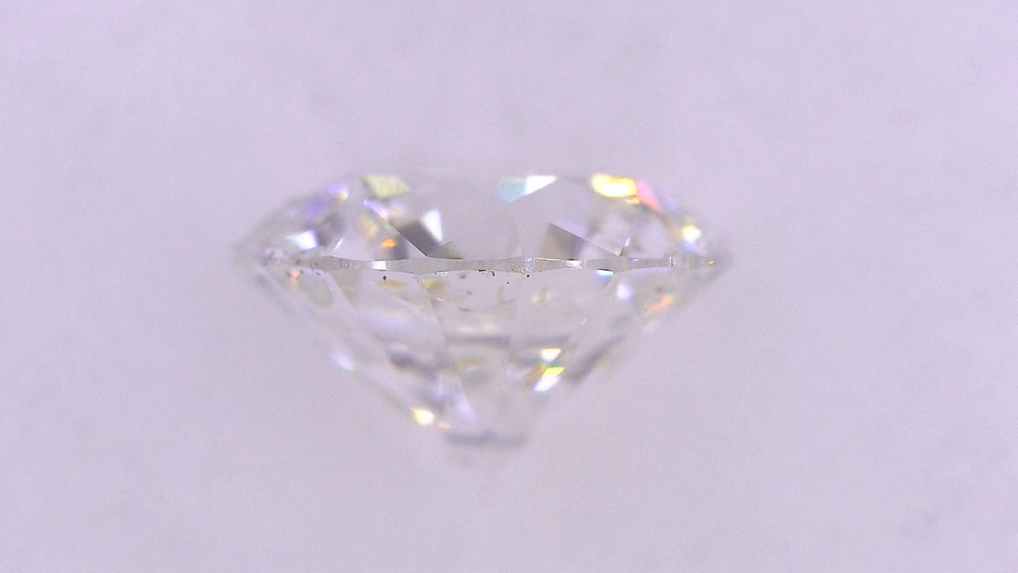 0.519ct F SI-2 VERY GOOD/GD/VG MEDIUM BLUE NATURAL 5.16-5.19X3.20mm Diamond Loose