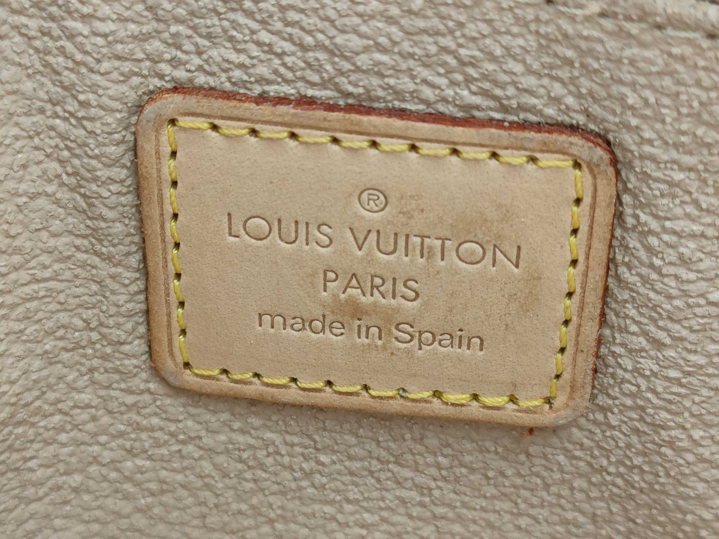 LOUIS VUITTON CA0030 Monogram M47515 Pochette Cosmetic Pouch