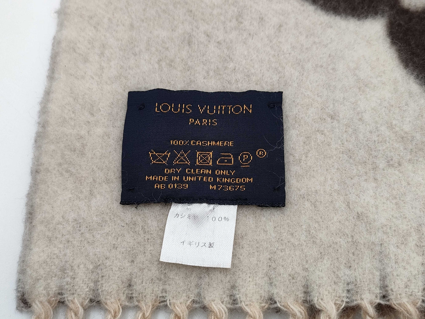 LOUIS VUITTON Echarpe Reykjavik Gradient M73675 A Scarf