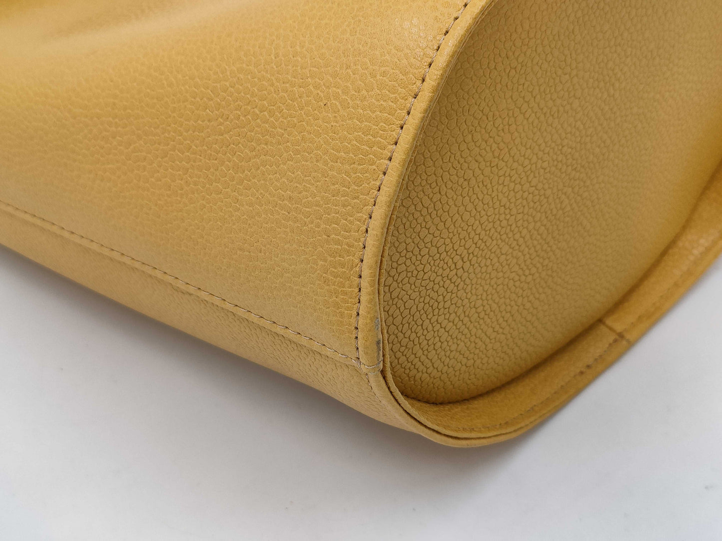 GIVENCHY Leather Shoulder Bag Yellow Shoulder Bag