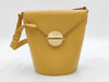 GIVENCHY Leather Shoulder Bag Yellow Shoulder Bag