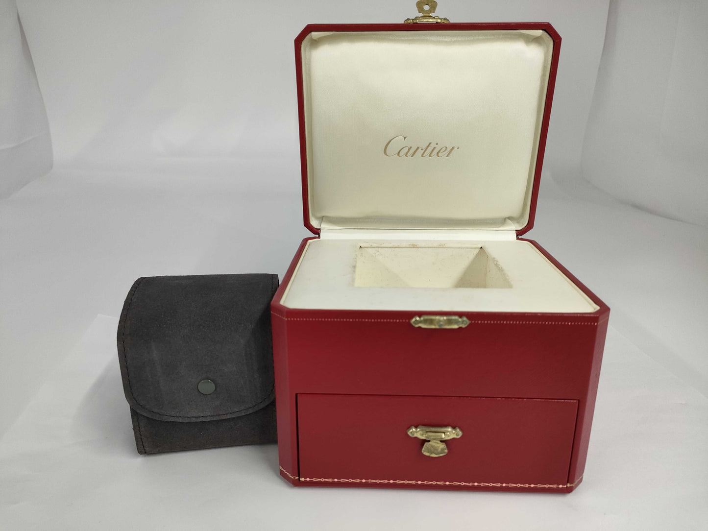 Cartier Ronde Louis SM WR000251 2887 110272LX Quartz 18K Gold Boys' Watch