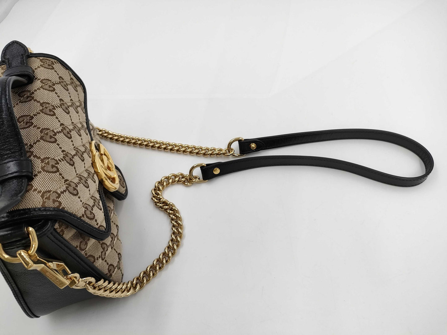 GUCCI GG Canvas GG 2-way Shoulder Bag 583571