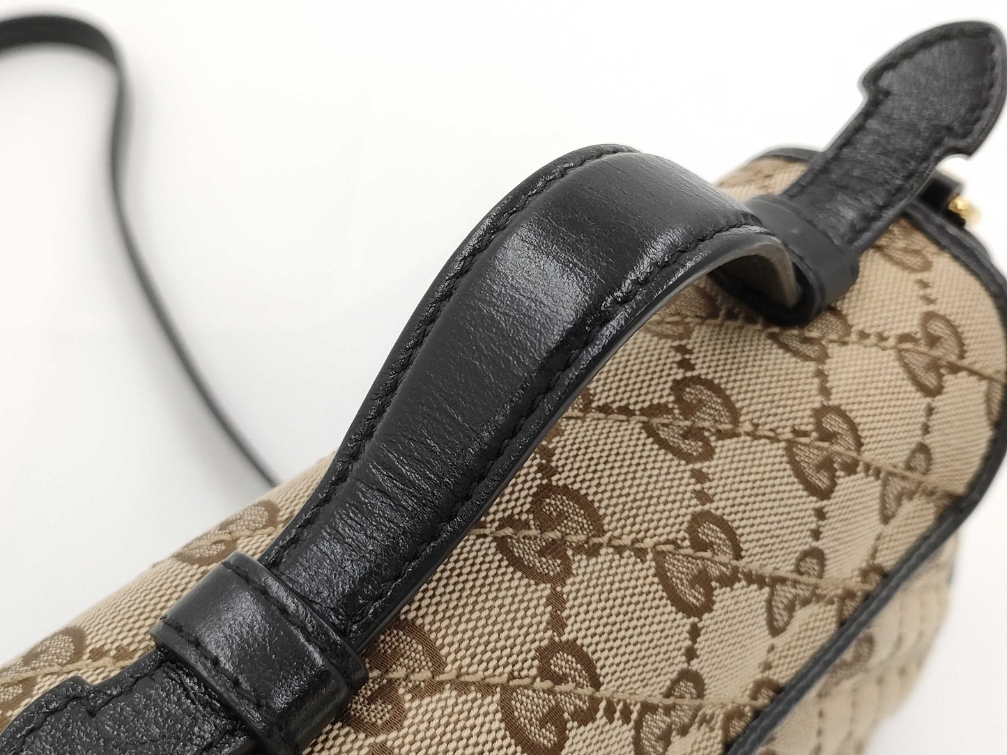 GUCCI GG Canvas GG 2-way Shoulder Bag 583571