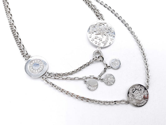 CHANEL Icon Collection Diamond WG 750 78.6g Necklace