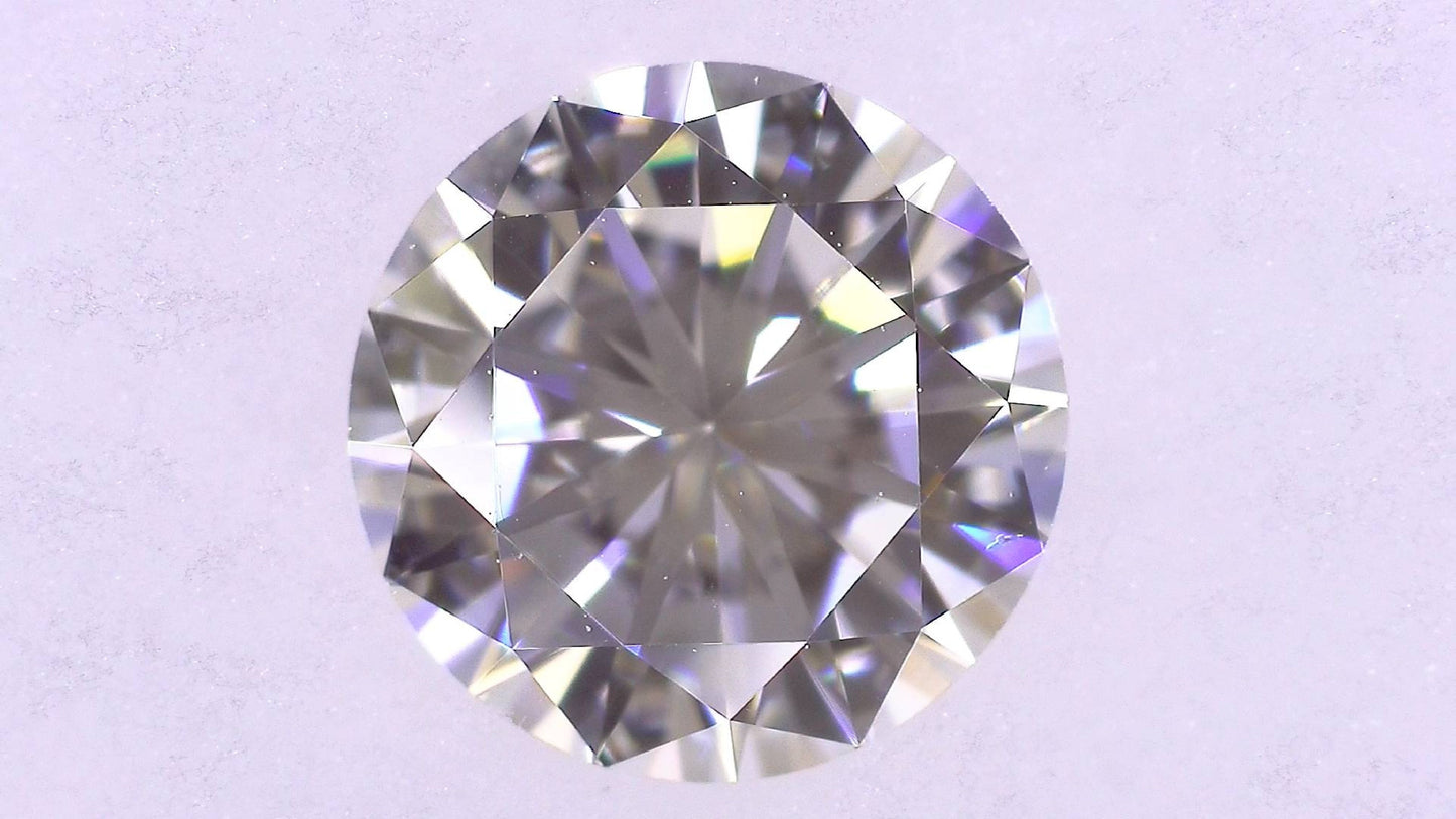 0.429ct H SI-1 VERY GOOD/VG/GD STRONG BLUE NATURAL 4.92-4.96X2.92mm Loose Diamond