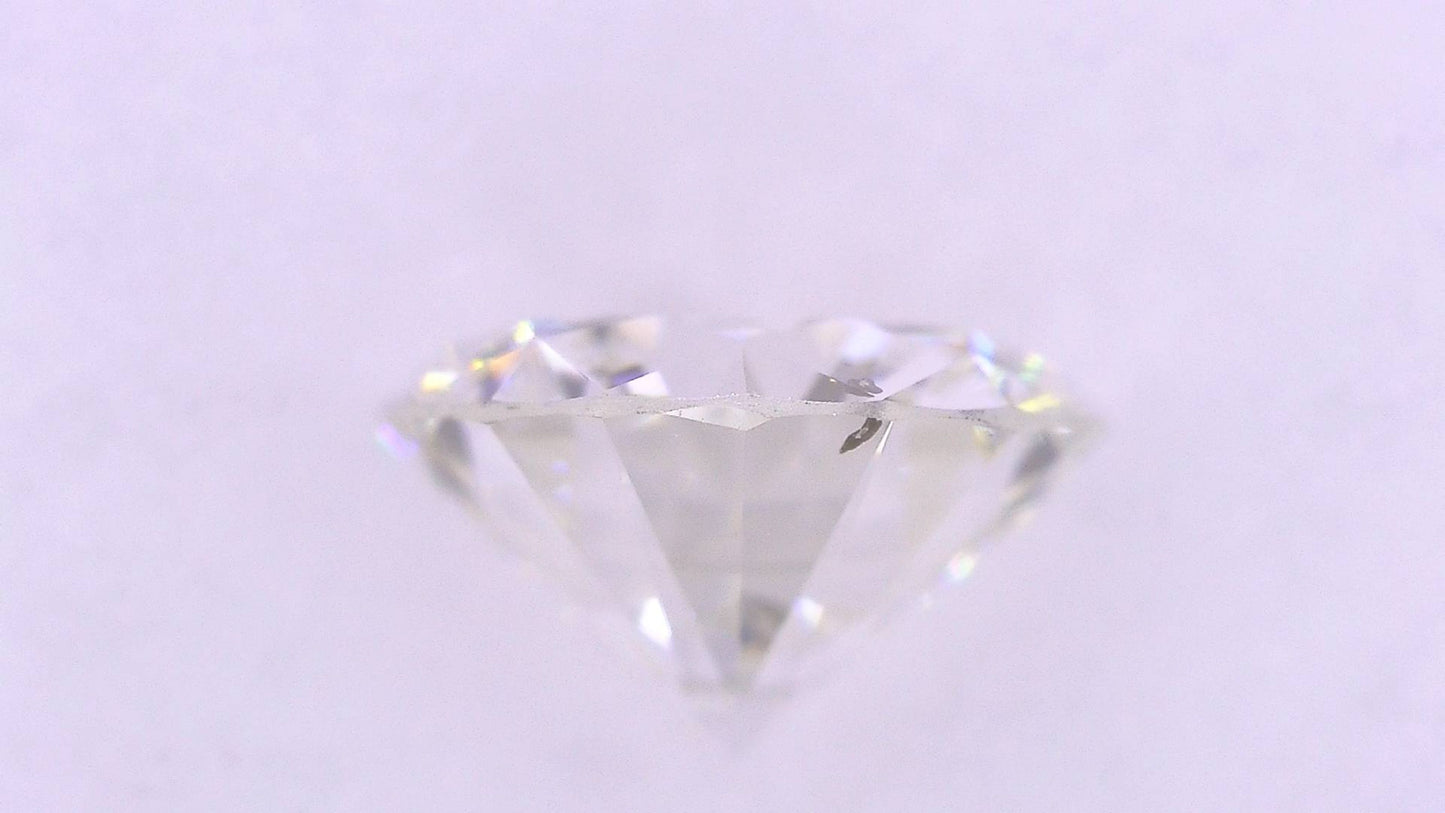 0.429ct H SI-1 VERY GOOD/VG/GD STRONG BLUE NATURAL 4.92-4.96X2.92mm Loose Diamond