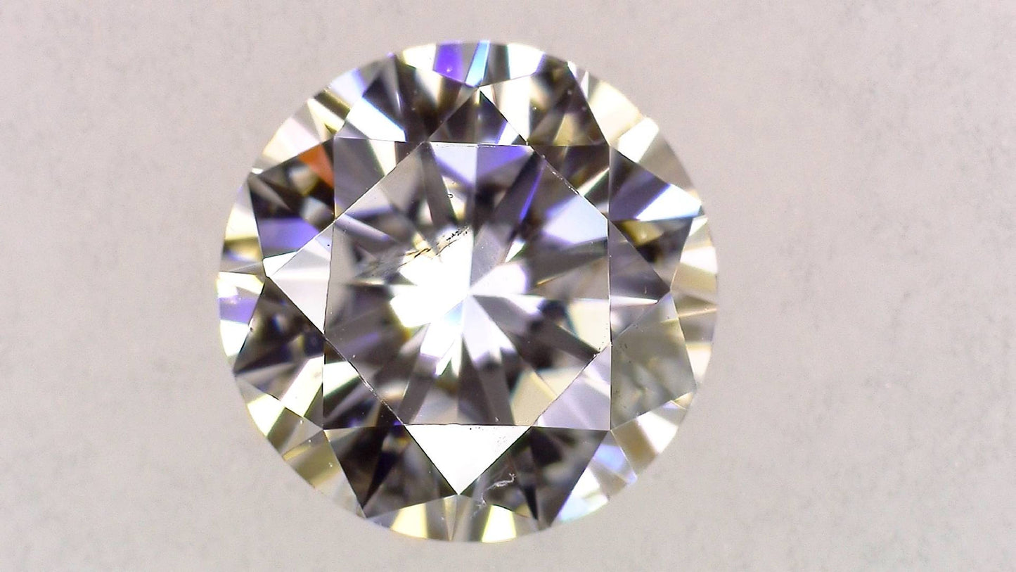 0.519ct F I-1 Very Good/VG/GD Medium Blue Natural 5.20-5.22 x 3.15mm Loose Diamond