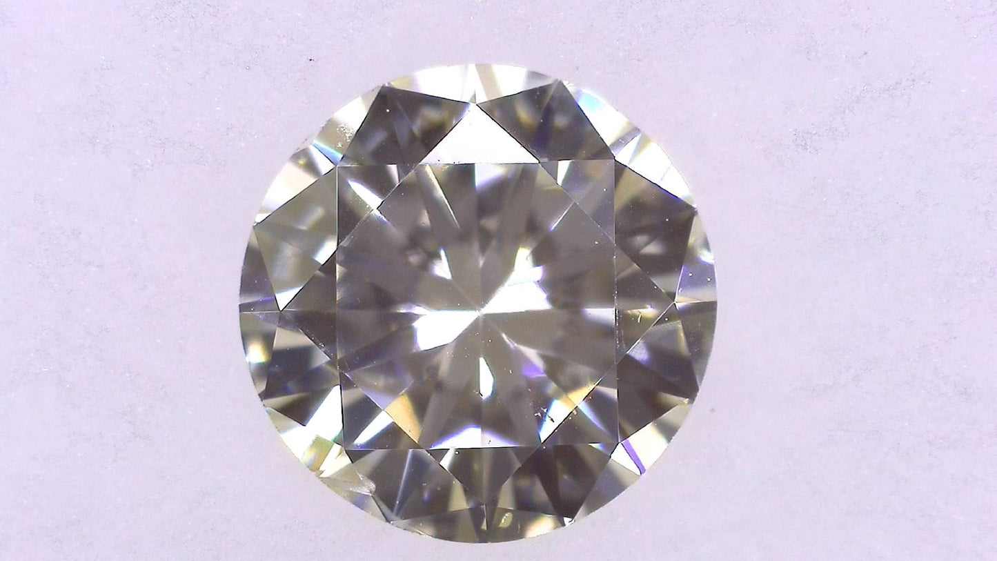 0.456ct M SI-1 VERY GOOD/GD/GD FAINT NATURAL 4.95-5.00X2.97mm Loose Diamond