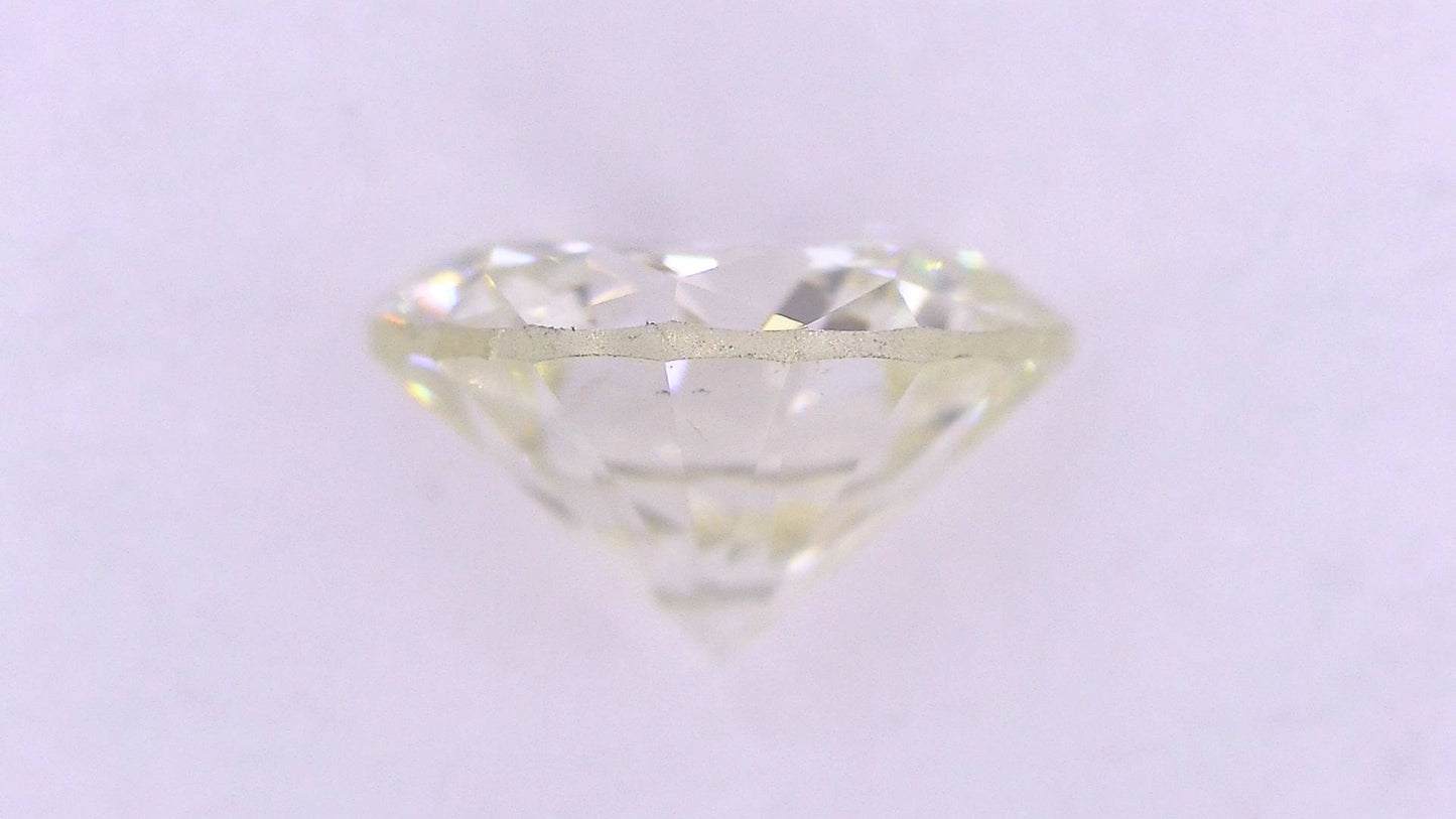 0.456ct M SI-1 VERY GOOD/GD/GD FAINT NATURAL 4.95-5.00X2.97mm Loose Diamond