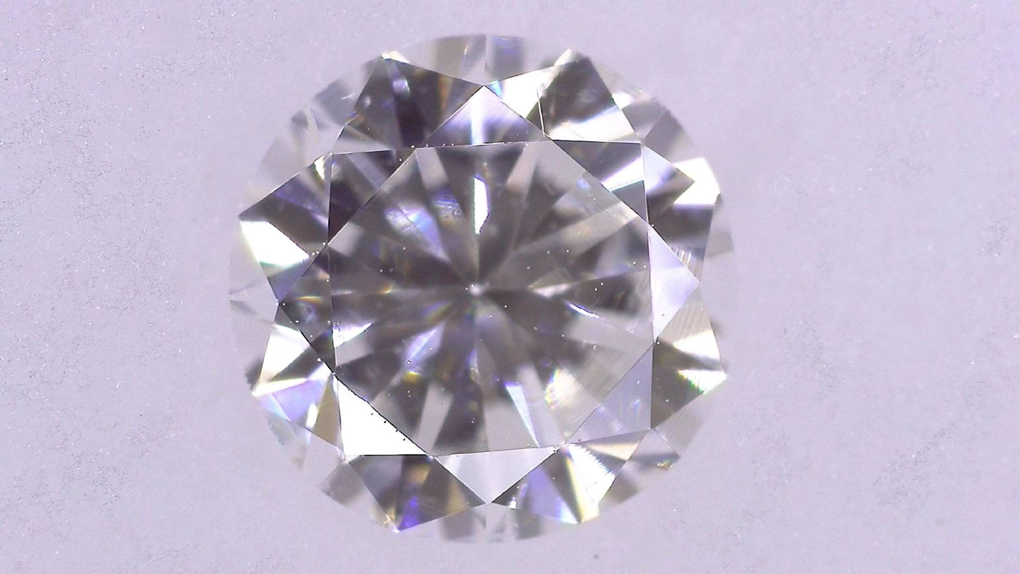 0.359ct G SI-1 GOOD/GD/FR NONE NATURAL 4.52-4.60X2.81mm Loose Diamond